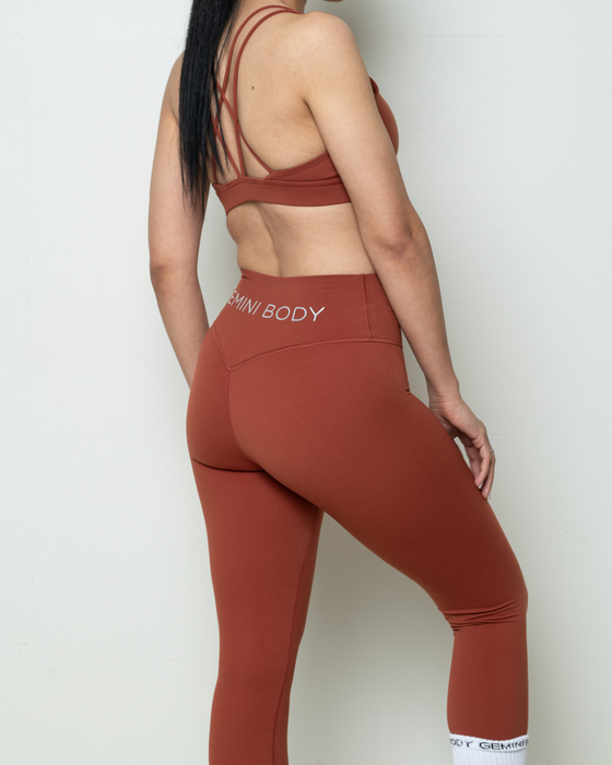 Dusty Rose Seamless Leggings